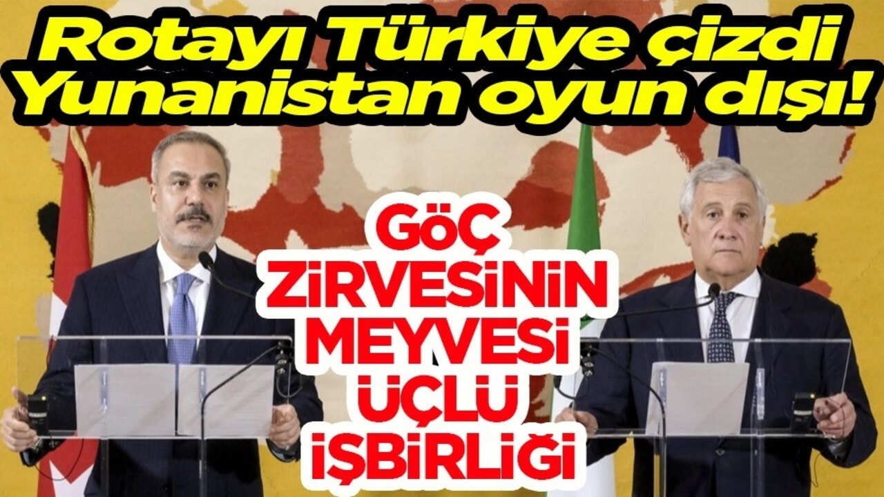 Rotayı Türkiye çizdi, Yunanistan oyun dışı! Göç zirvesinin meyvesi üçlü işbirliği