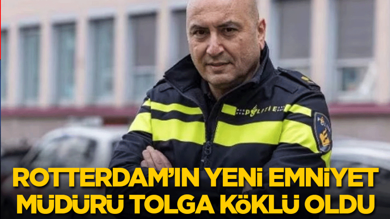 Rotterdam'ın yeni emniyet müdürü Tolga Köklü oldu