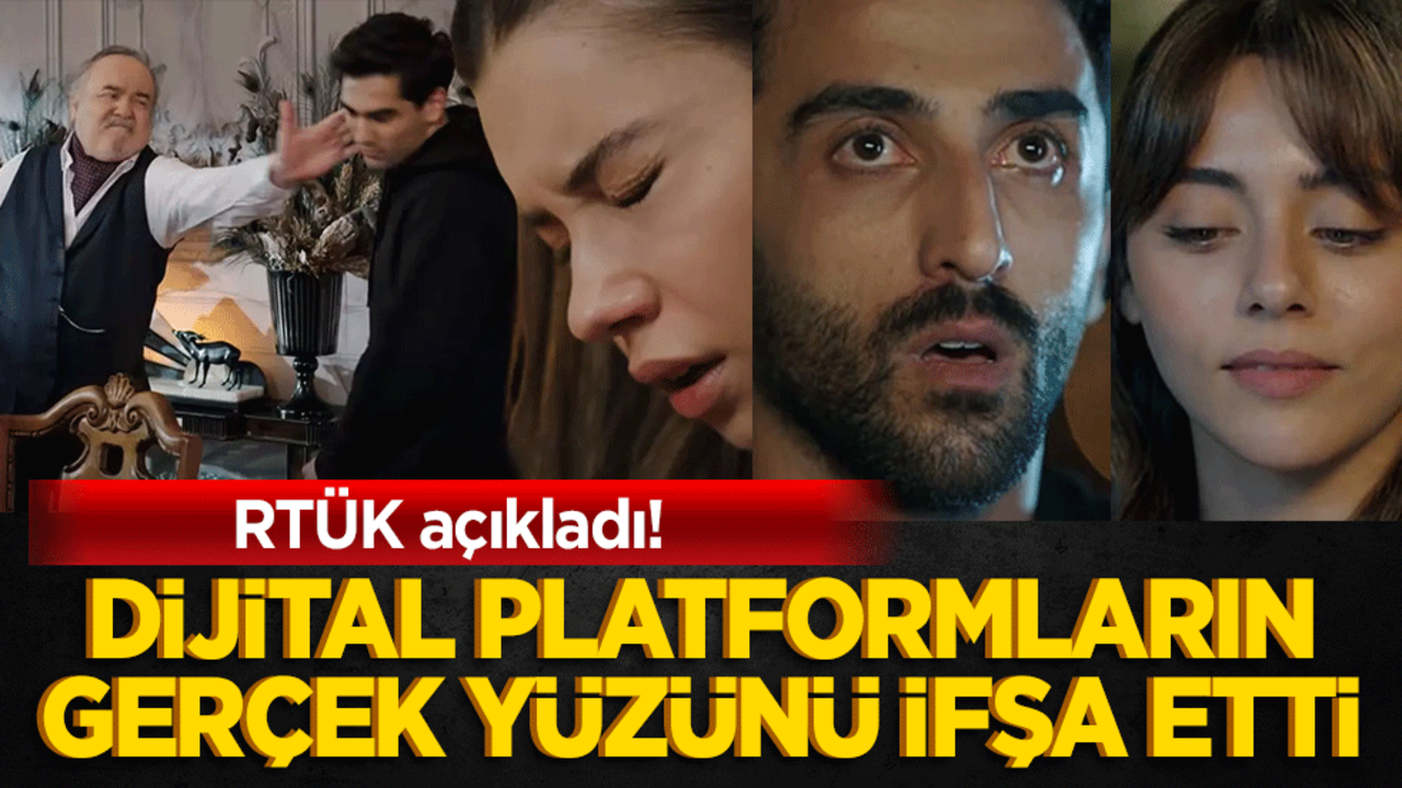RTÜK açıkladı! Dijital platformların gerçek yüzünü ifşa etti