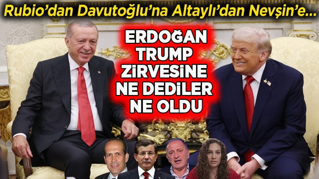 Rubio’dan Davutoğlu’na Altaylı’dan Nevşin’e…