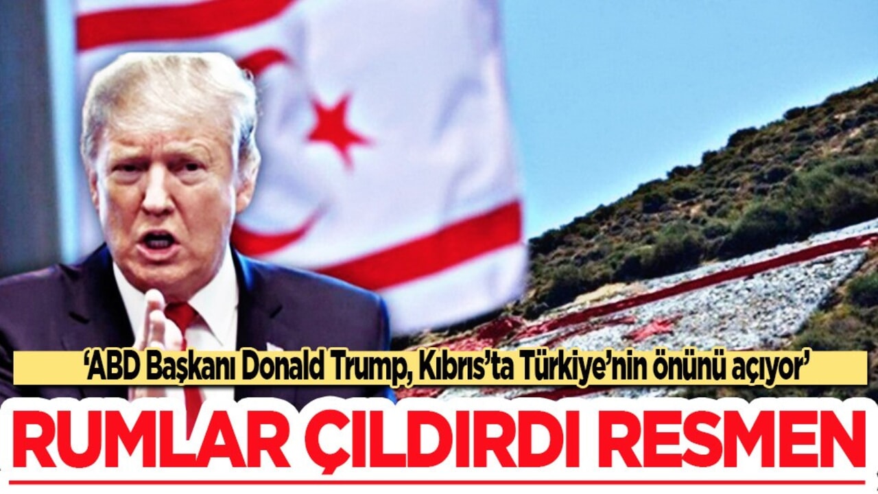 Rum basını: Trump, Kıbrıs’ta Türkiye’nin önünü açıyor! Ukrayna’yı hedef aldı, adımı attı
