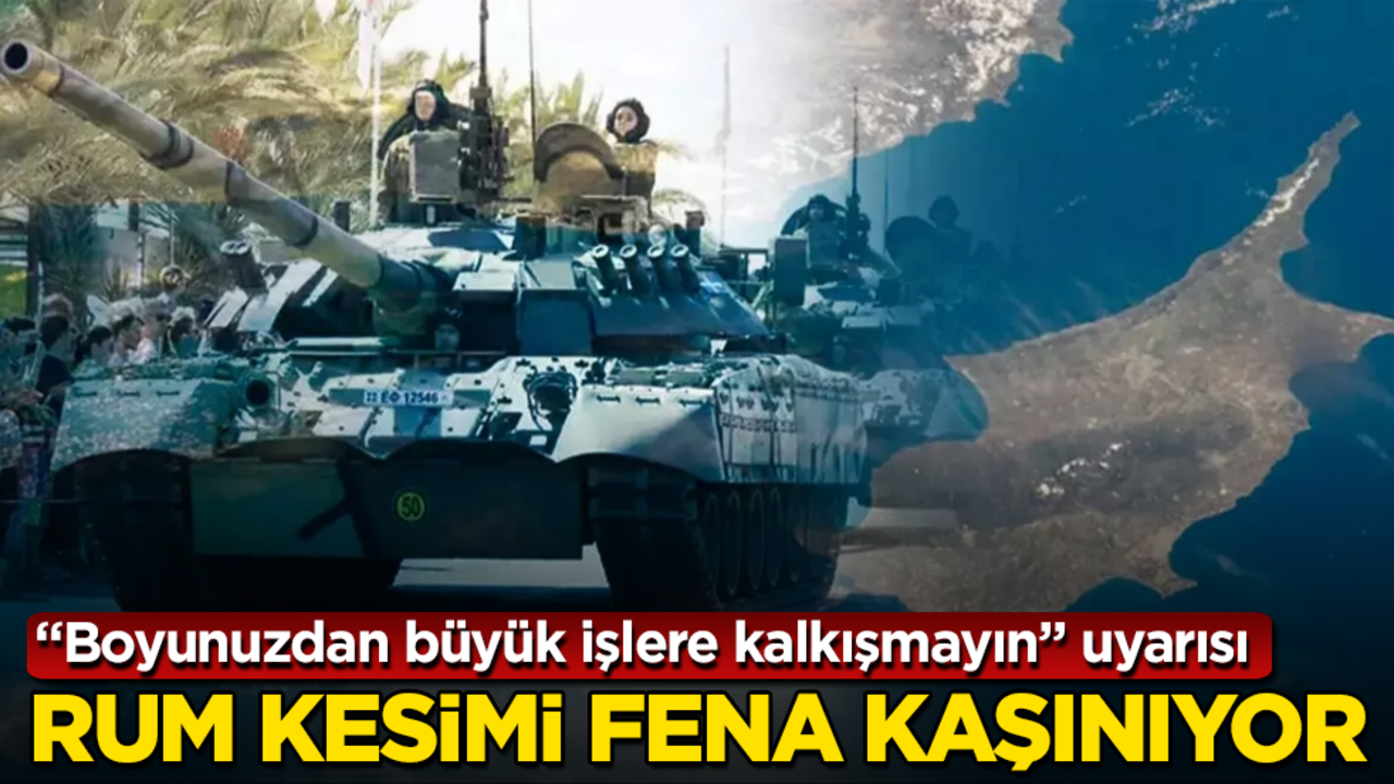 Rum kesimi çok fena kaşınıyor! "Boyunuzdan büyük işlere kalkışmayın" uyarısı