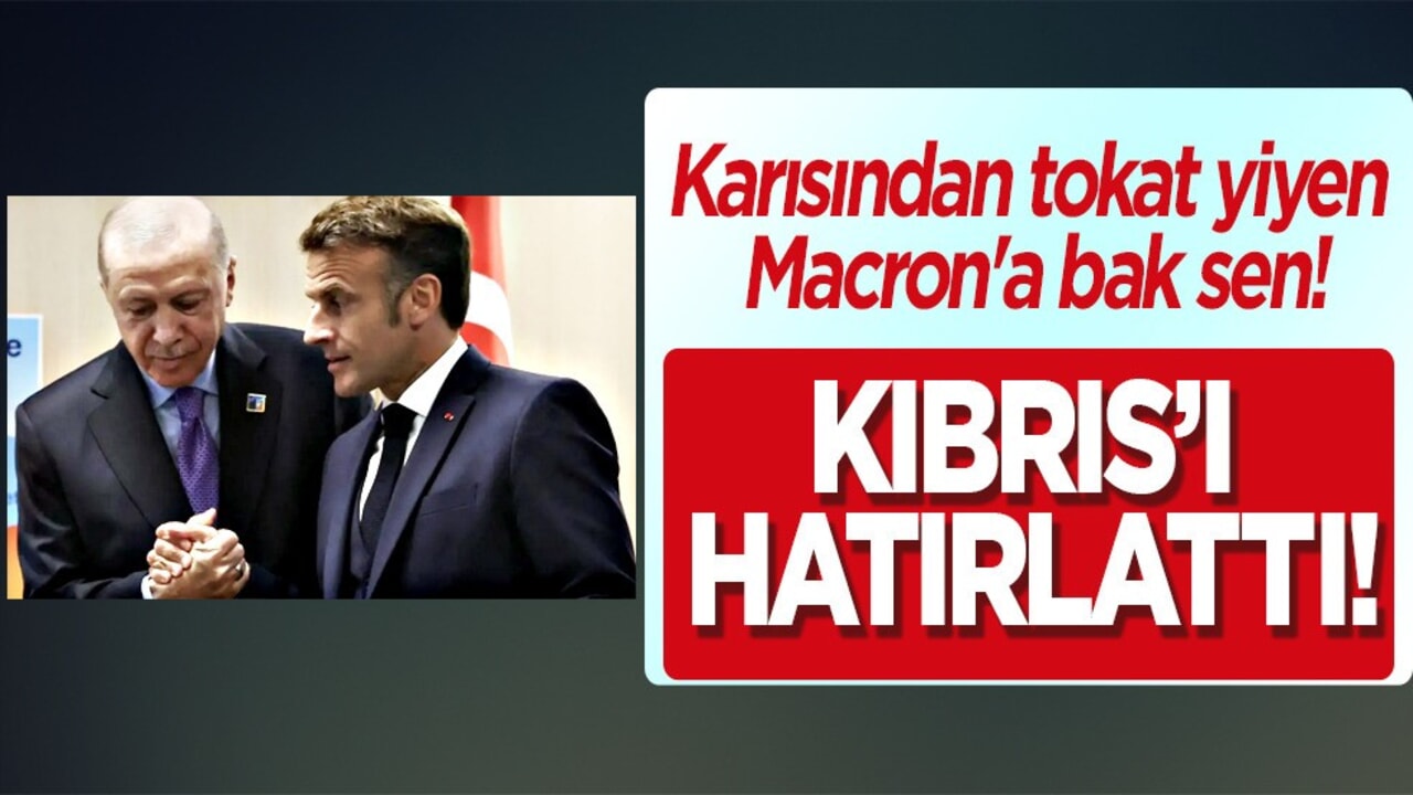 Rum lider: Dayak yiyen Macron, Erdoğan’a AB  Türkiye ilişkilerinde ilerleme Kıbrıs’tan geçiyor! Kritik iddia! 