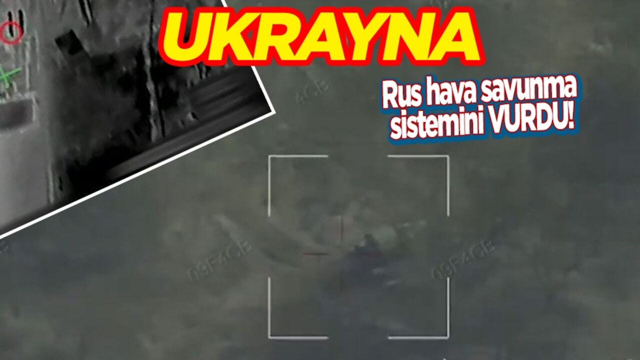Rus hava savunma sistemini Ukrayna imha etti: İnsansız hava araçlarıyla vuruldu!
