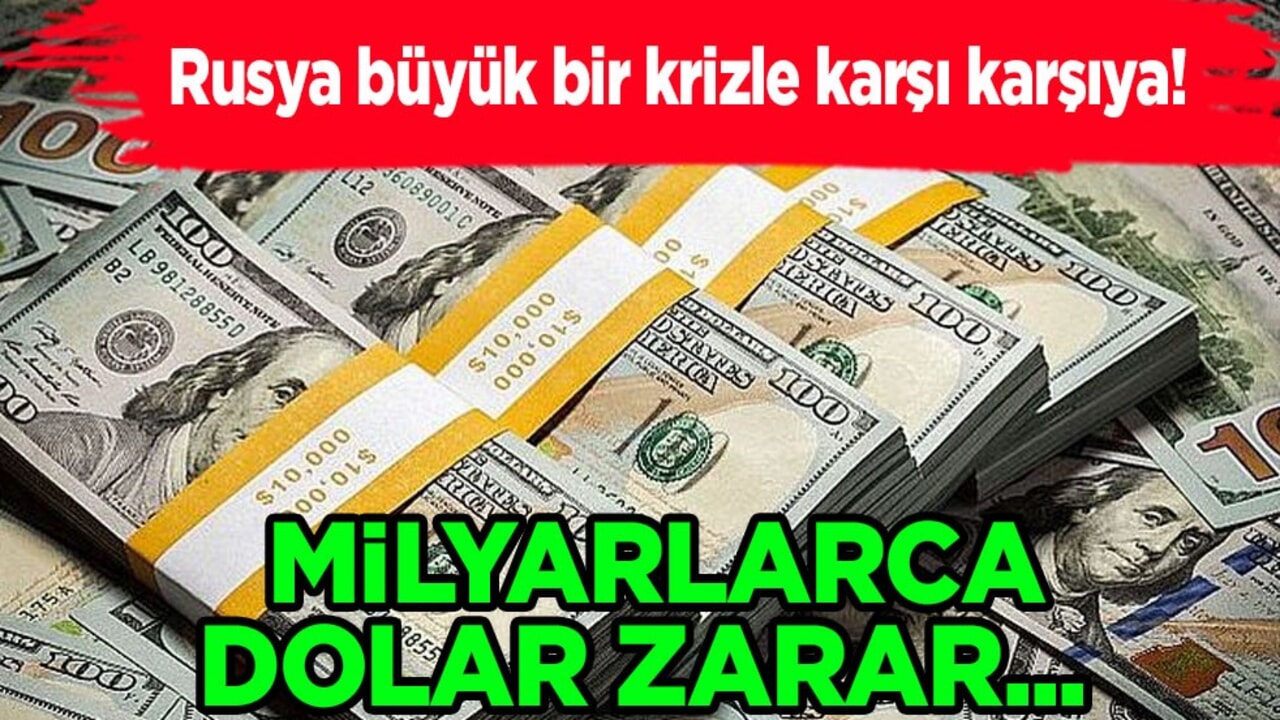 Rusya büyük bir krizle karşı karşıya: Şirketler 170 milyar dolar kaybetti! Milyonlarca zarar