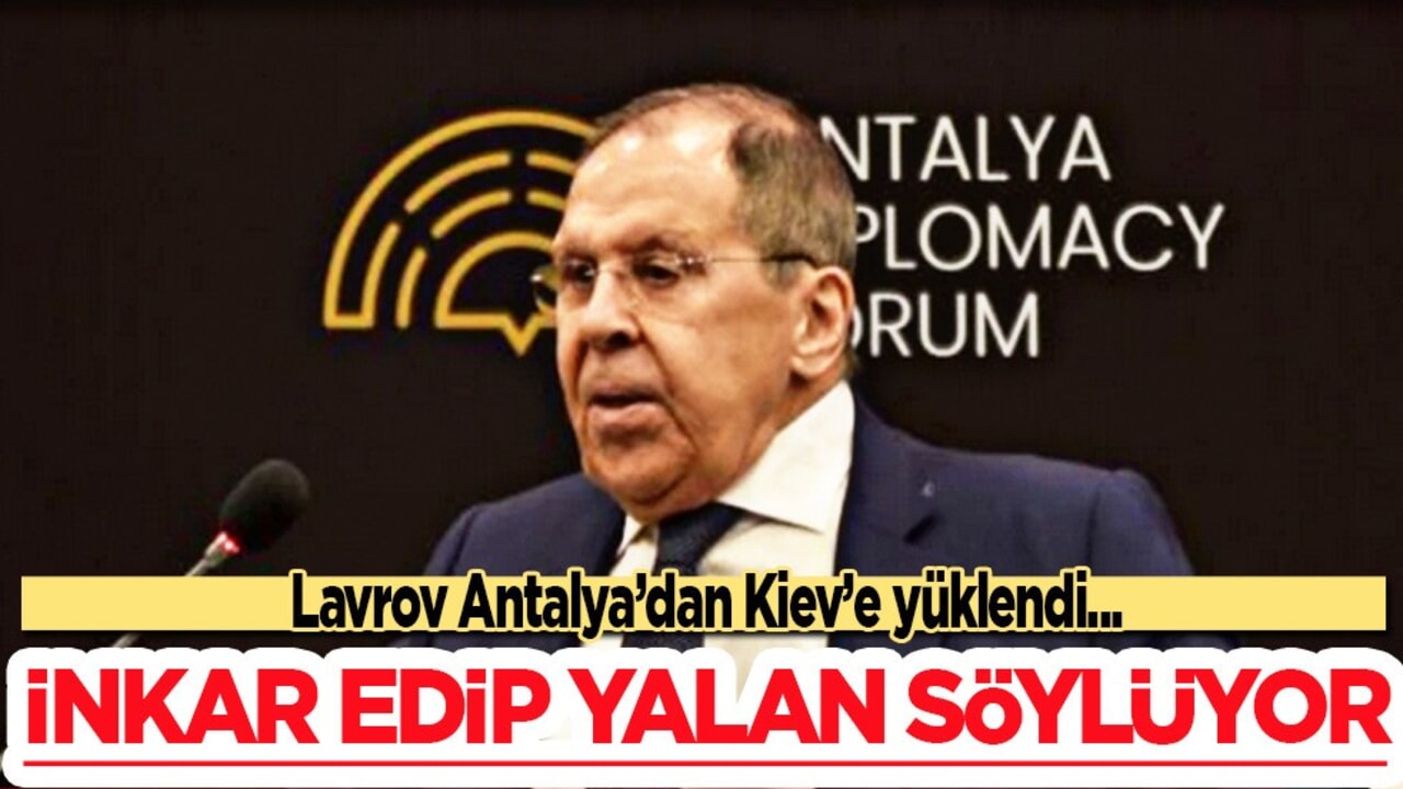Rusya Dışişleri Bakanı Lavrov'dan Zelenski çıkışı: Emir veriyor, inkar edip yalan söylüyor!
