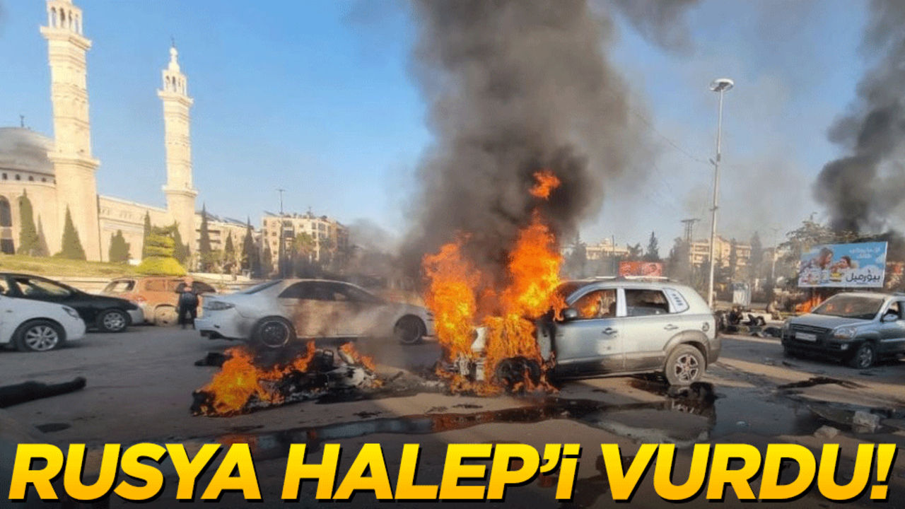 Rusya Halep'i vurdu!