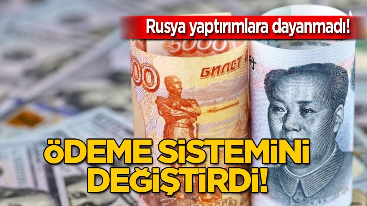 Rusya'da ilan edildi! Rus şirketleri uluslararası ödemelerde kullanmaya başladı! Rusya kararı!