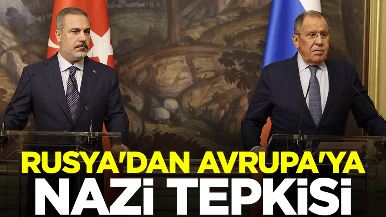 Rusya'dan Avrupa'ya Nazi tepkisi