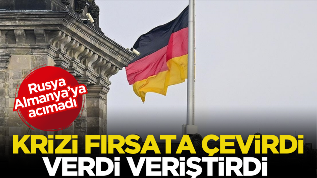 Rusya, Almanya’ya acımadı! Krizi fırsata çevirdi, verdi veriştirdi