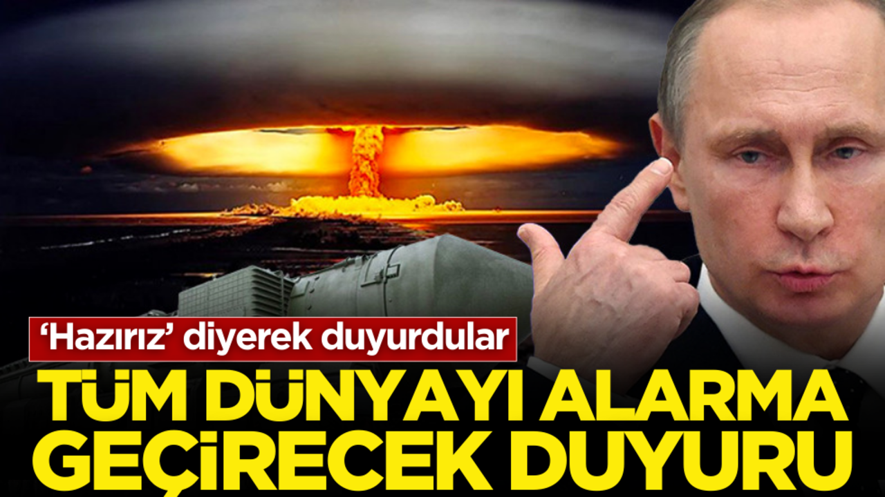 Rusya’dan korkunç tehdit! ‘Hazırız’ diyerek duyurdular