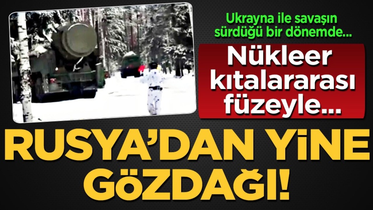 Rusya'dan nükleer balistik füzeyle Batı'ya gözdağı sonrası Ukrayna'dan İHA saldırısı