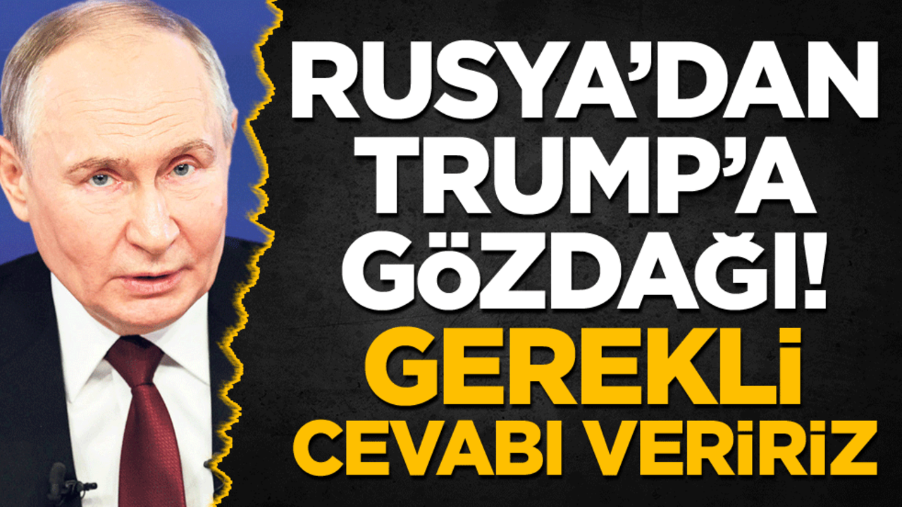 Rusya'dan Trump'a gözdağı! Gerekli cevabı veririz