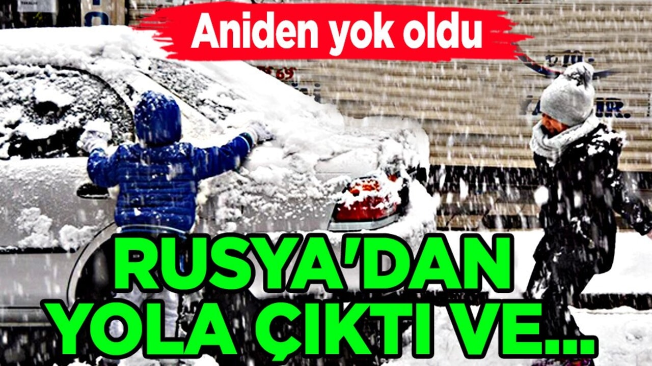 Rusya'dan Türkiye'ye yola çıktı! Kritik duyuru: Meteoroloji resmen duyurdu! Aniden...