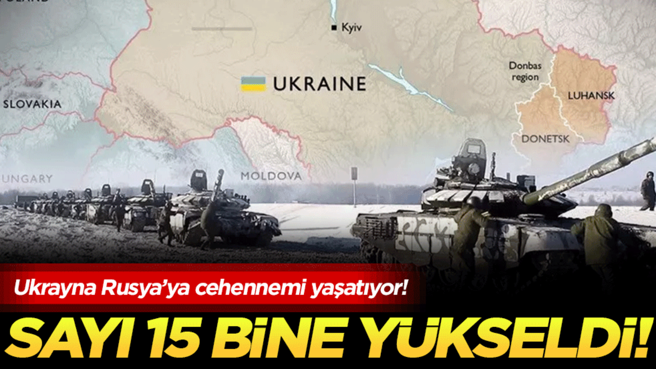 Rusya'nın başı belada: Sayı 15 bine yükseldi!