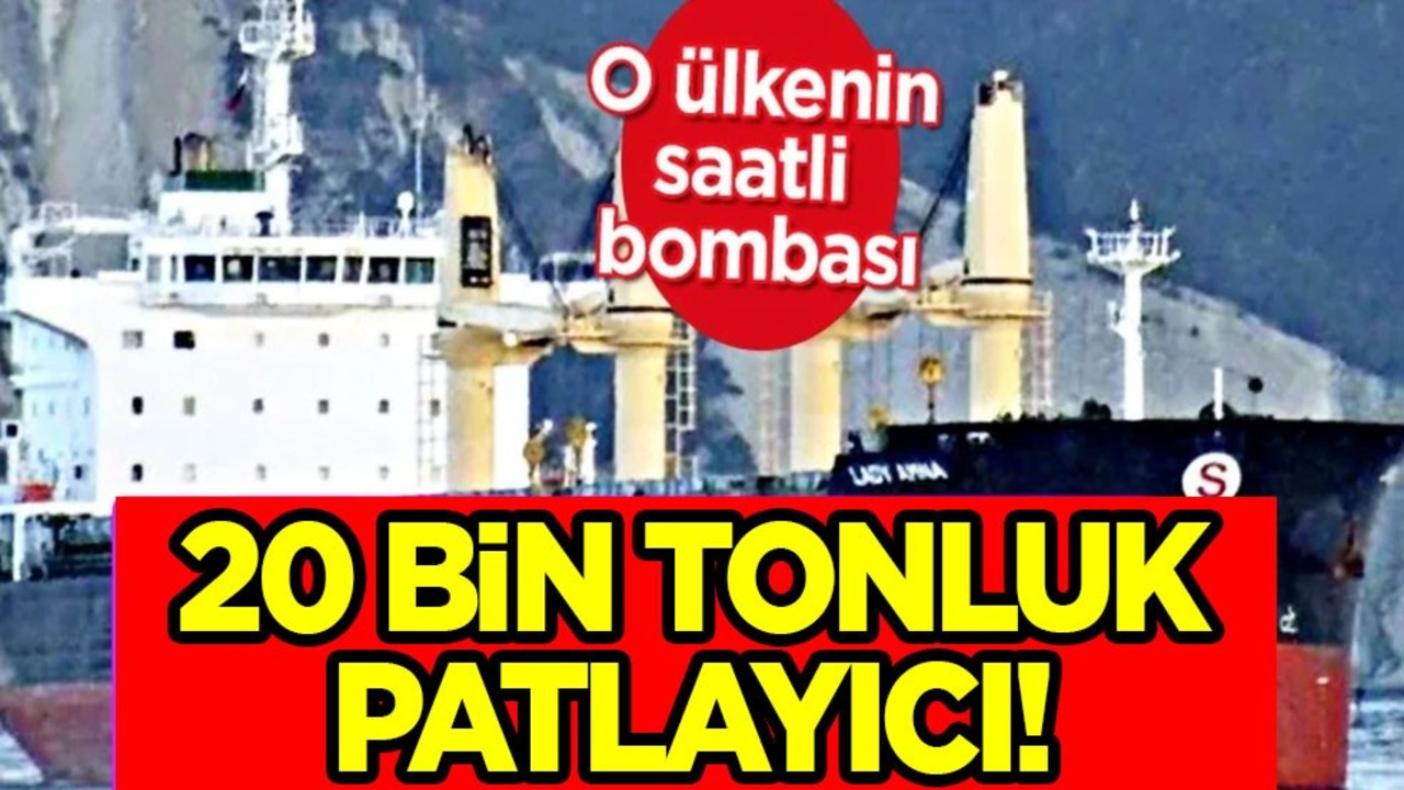 Rusya'nın saatli bombası! Putin çok kızacak: 20 bin tonluk patlayıcı yük taşıyor! Siyasi deprem olabilir