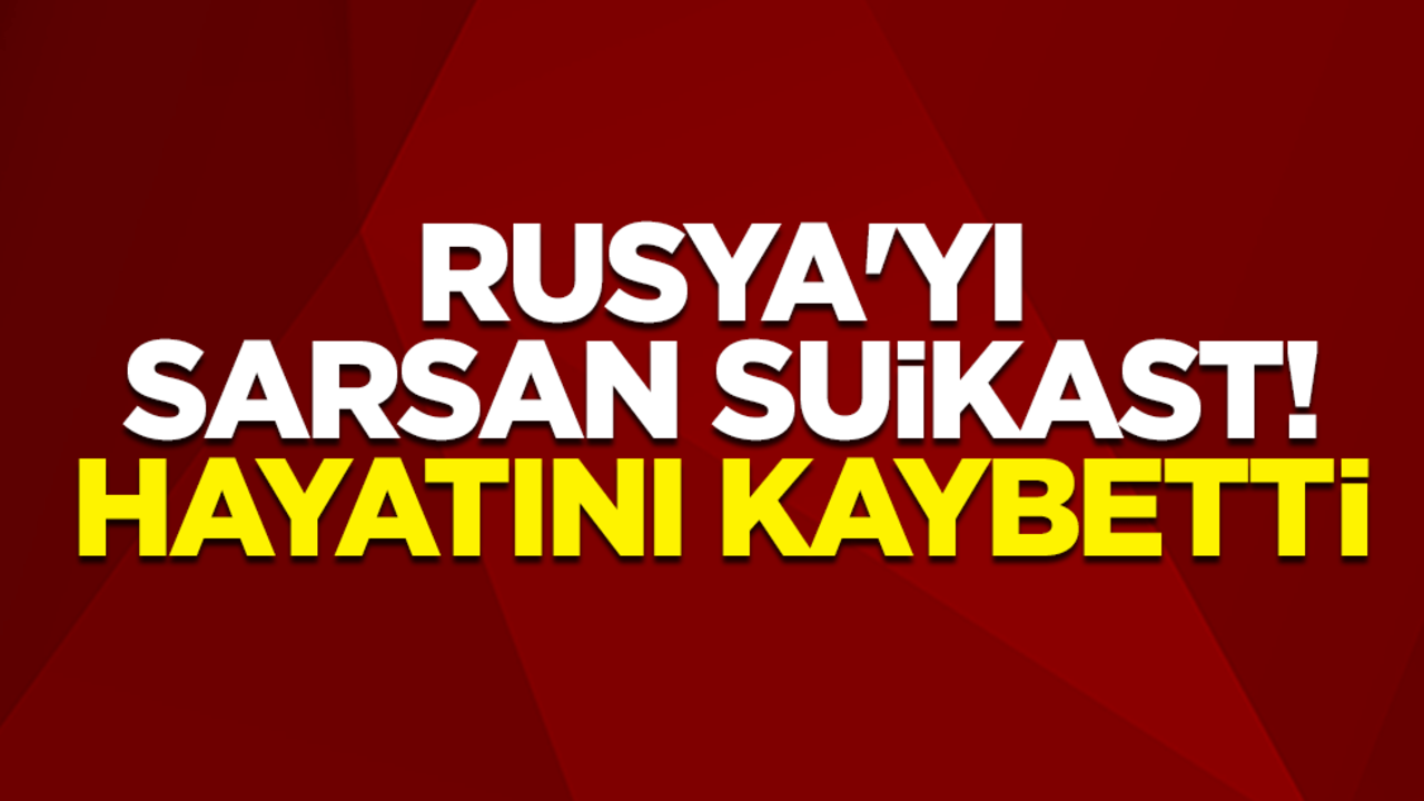 Rusya'yı sarsan suikast! Tümgeneral Mikhail Gudkov öldürüldü