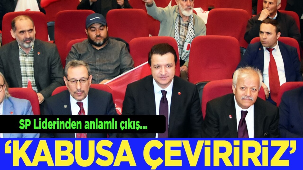 Saadet Partisi başkanı Arıkan'dan Gazze mesajı: Kabusa çeviririz! Kadın ve çocuklar...
