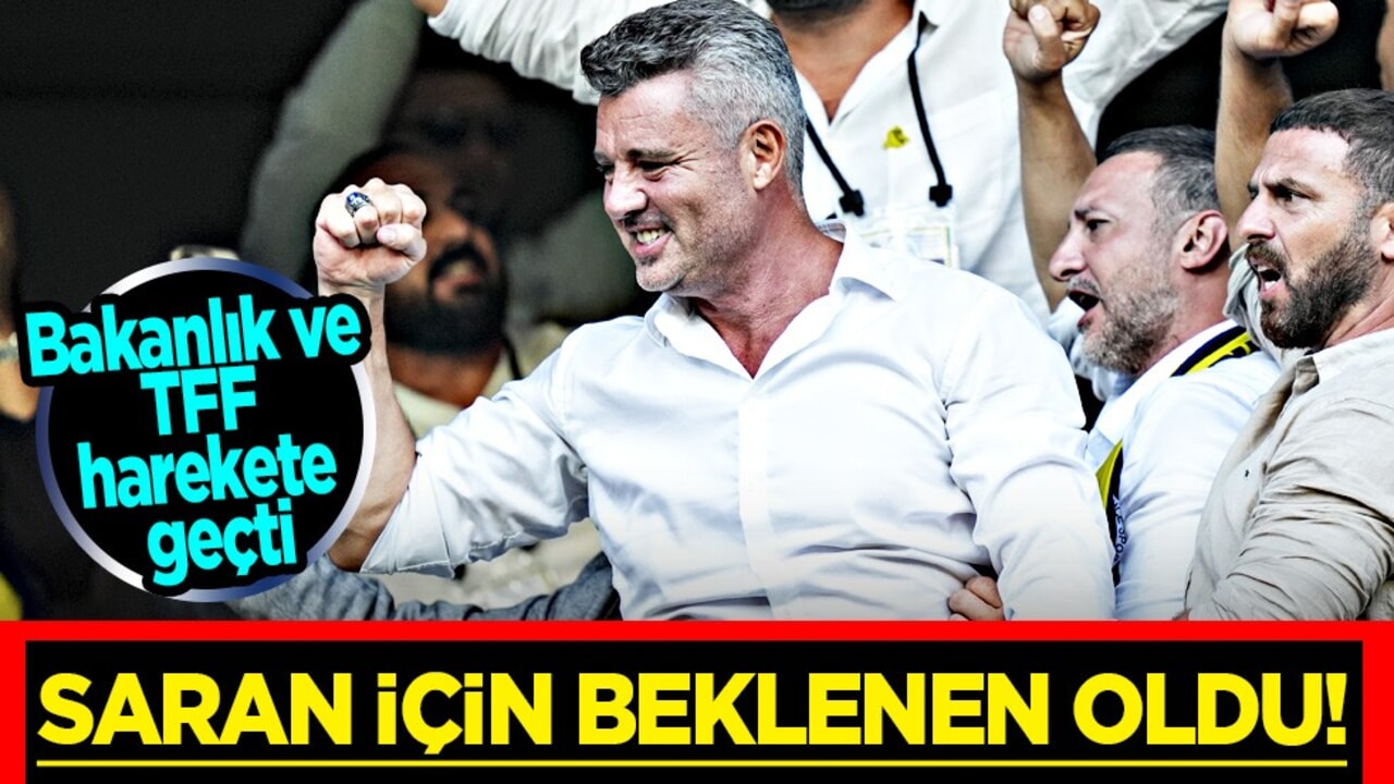Sadettin Saran için beklenen oldu! Bakanlık ve TFF harekete geçti: Başkanlığı zora girer mi?