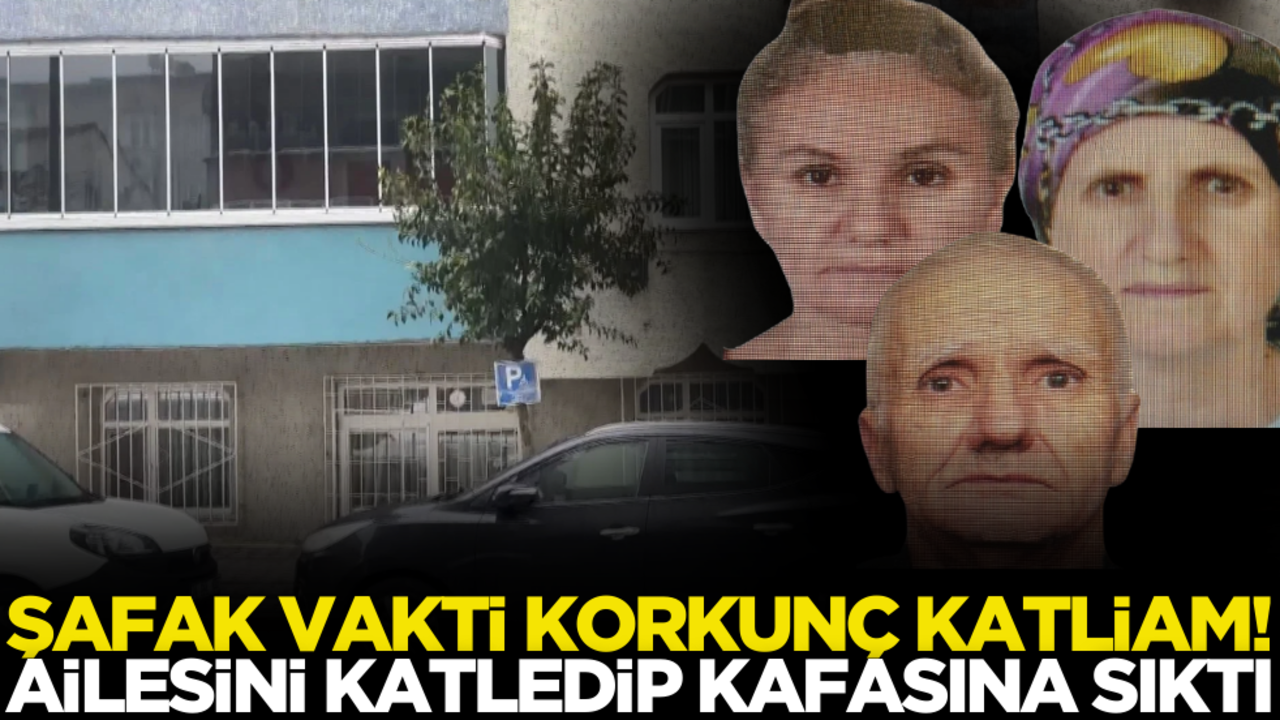 Şafak vakti korkunç katliam! Av tüfeğiyle ailesini katletti, son kurşunu kendine sıktı