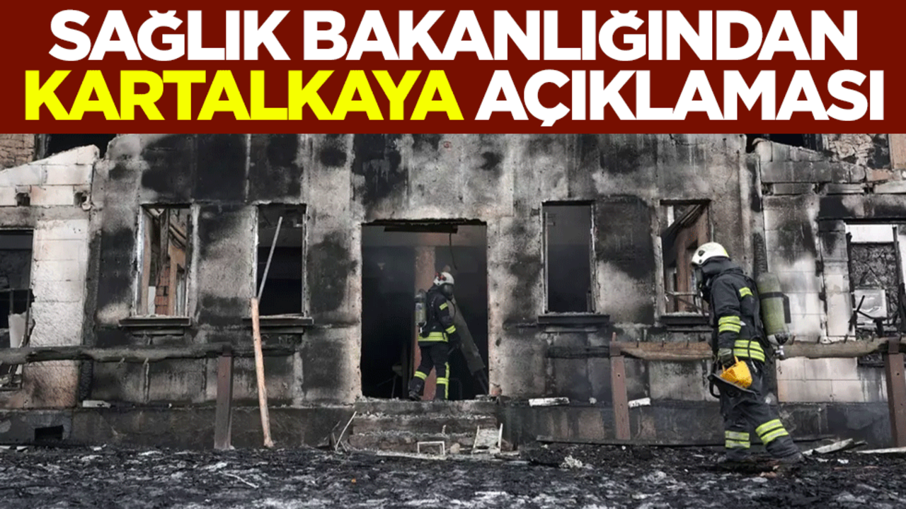 Sağlık Bakanlığından Bolu Kartalkaya açıklaması