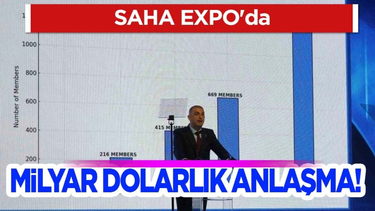 SAHA EXPO'da, imza töreninde 6,2 milyar dolarlık anlaşma: Bomba teklif! Bayraktar Türkiye'ye açıkladı! Anlaştı