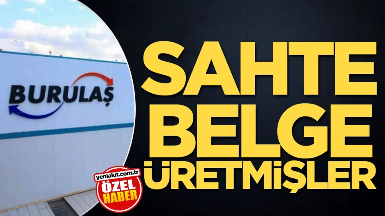 Sahte belge üretmişler
