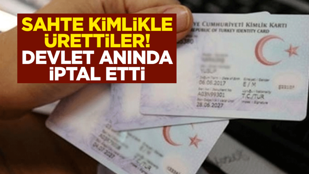 Sahte kimlikle üretilen 44 e-imza iptal edildi