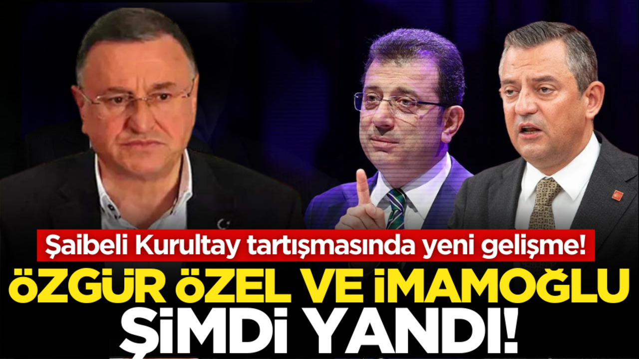 Şaibeli Kurultay tartışmasında yeni gelişme! Özgür Özel ve İmamoğlu şimdi yandı