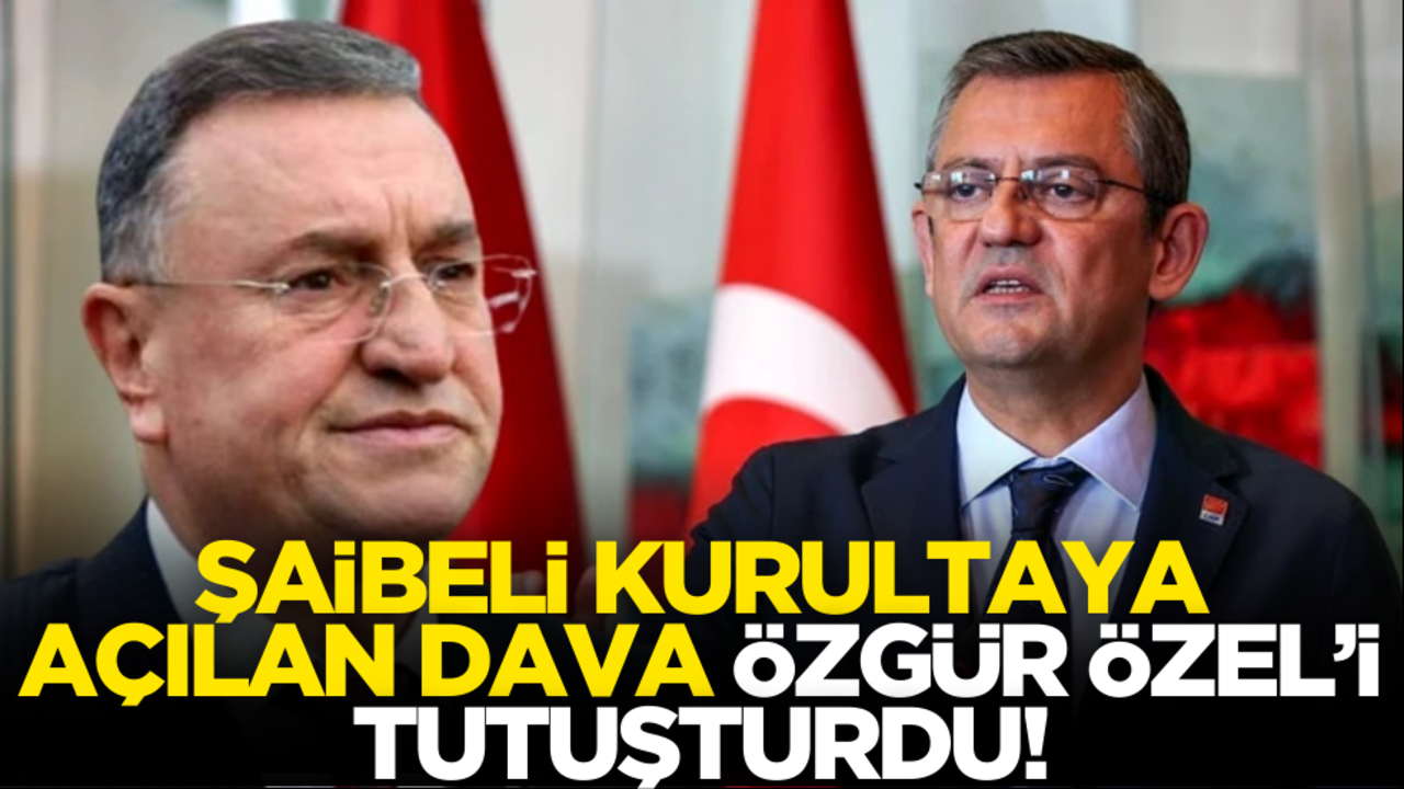 Şaibeli Kurultaya açılan dava Özgür Özel’i tutuşturdu!