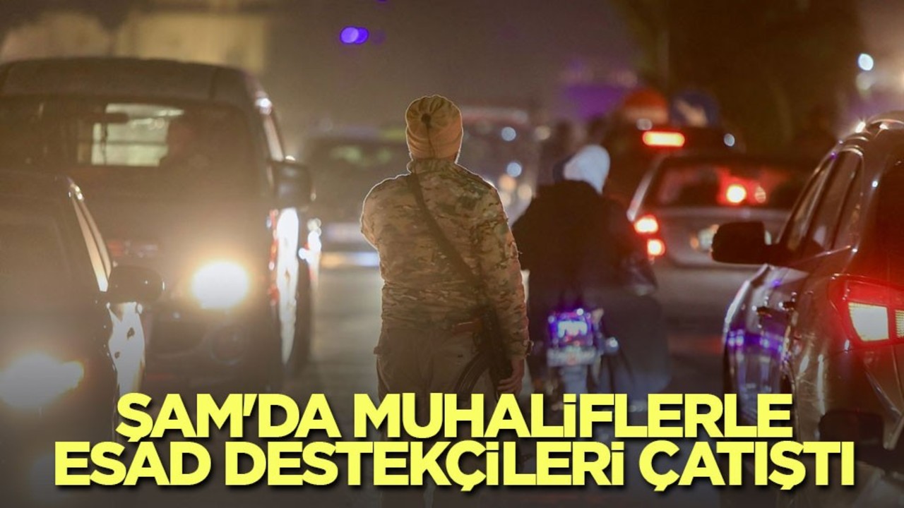Şam'da muhaliflerle Esad destekçileri çatıştı