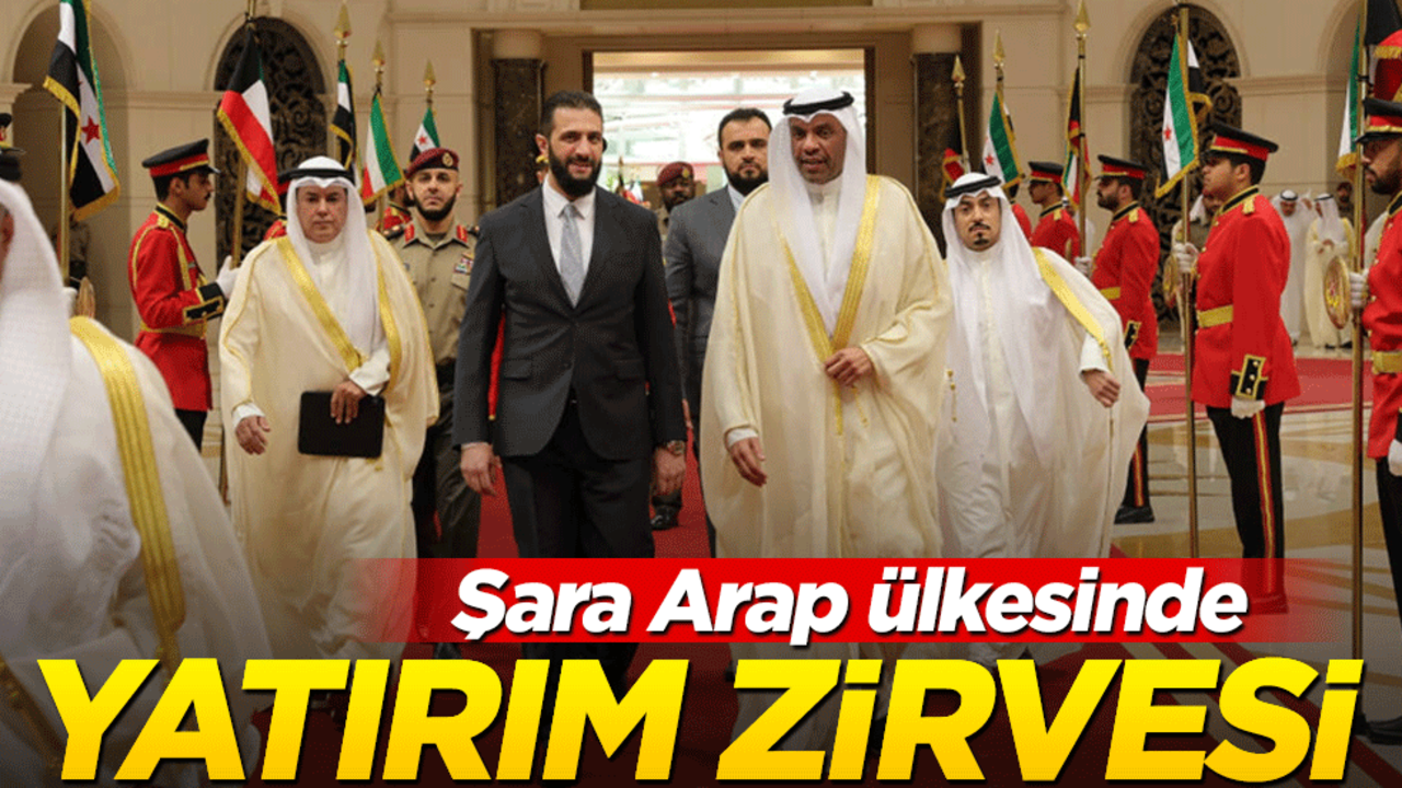 Şara yatırım görüşmesi için Arap ülkesinde