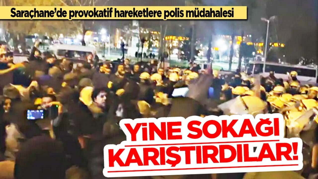 Saraçhane'de bir anda ortalık karıştı! Haber var! İmamoğlu'nun taraftarları sokağa çıktı!