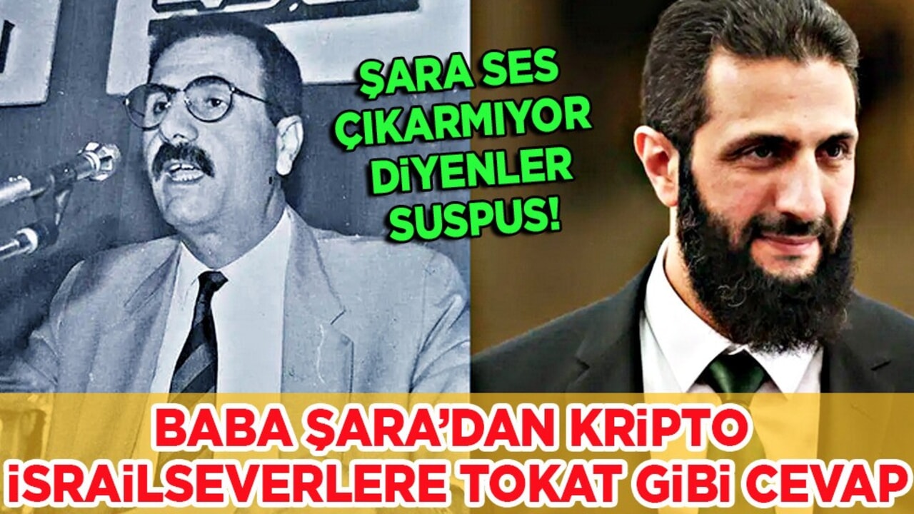 Şara’nın babasından İsrail severlere tokat gibi cevap: Filistin de Golan da bizimdir! Suspus oldu