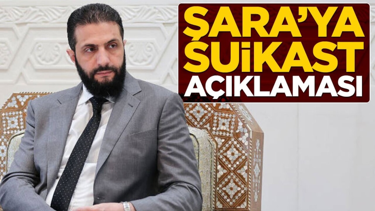 "Şara'ya suikast" açıklaması