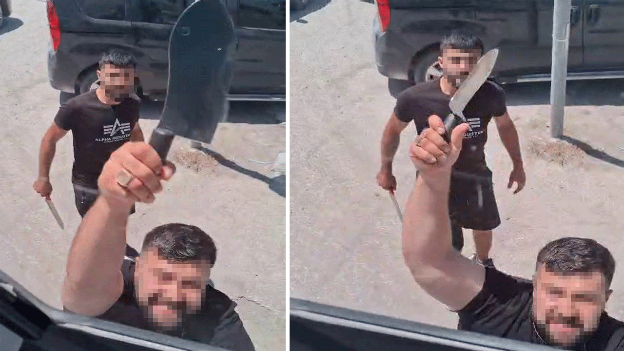 Satırlı trafik magandaları ait oldukları yere teslim edildi