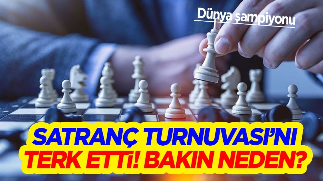 Satranç turnuvasını terk eden dünya şampiyonu Carlsen turnuvayı neden bıraktı?