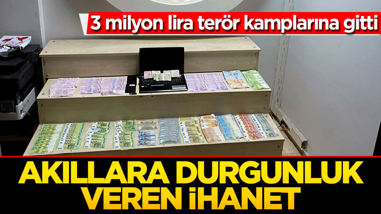 Savaş mağduru dediler, DEAŞ’a para akıttılar! 3 milyon lira terör kamplarına gitti