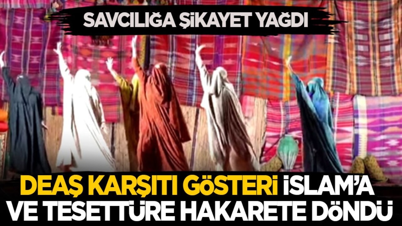 Savcılığa şikayet yağdı: DEAŞ karşıtı gösteri İslam’a ve tesettüre hakarete döndü