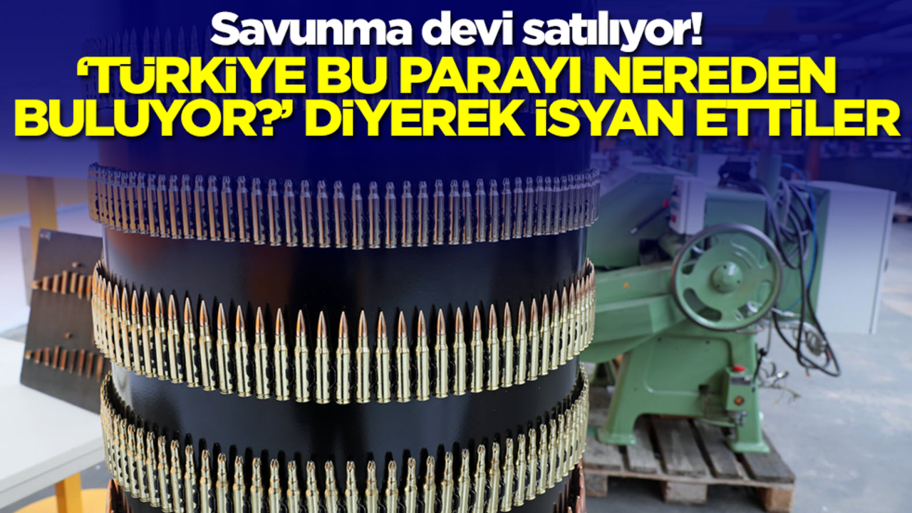 Savunma devi satılıyor! 'Türkiye bu parayı nereden buluyor?' diyerek isyan ettiler