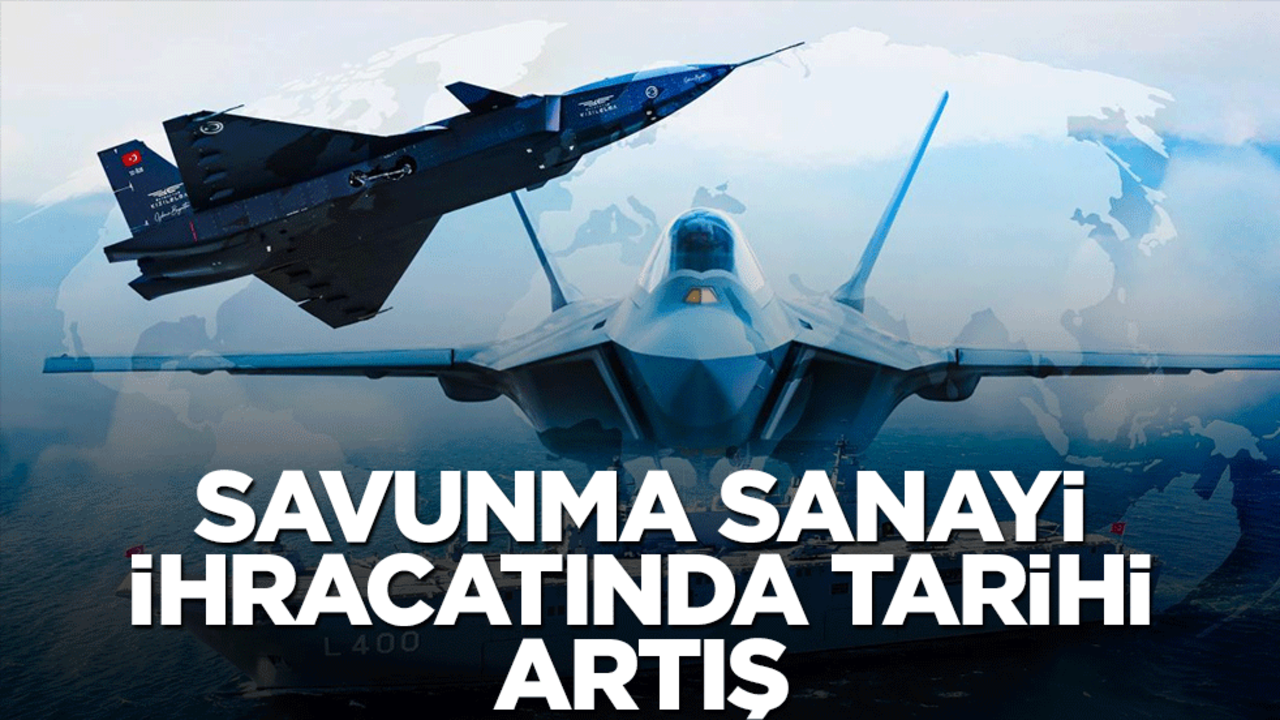 Savunma sanayi ihracatında tarihi artış