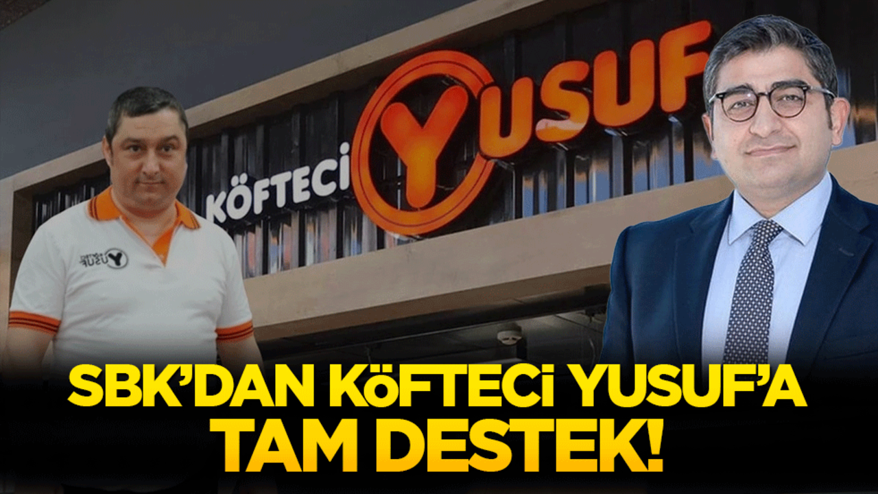 SBK'dan Köfteci Yusuf'a tam destek!