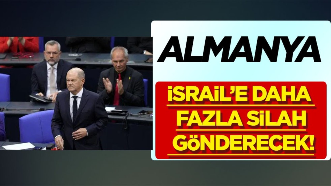 Scholz destek vereceğiz: Almanya’nın İsrail’e daha fazla silah göndereceğini duyurdu! Skandal açıklama