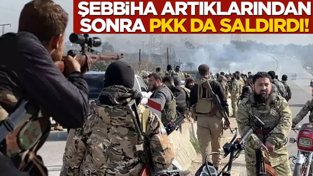 Şebbiha artıklarından sonra PKK da saldırdı!