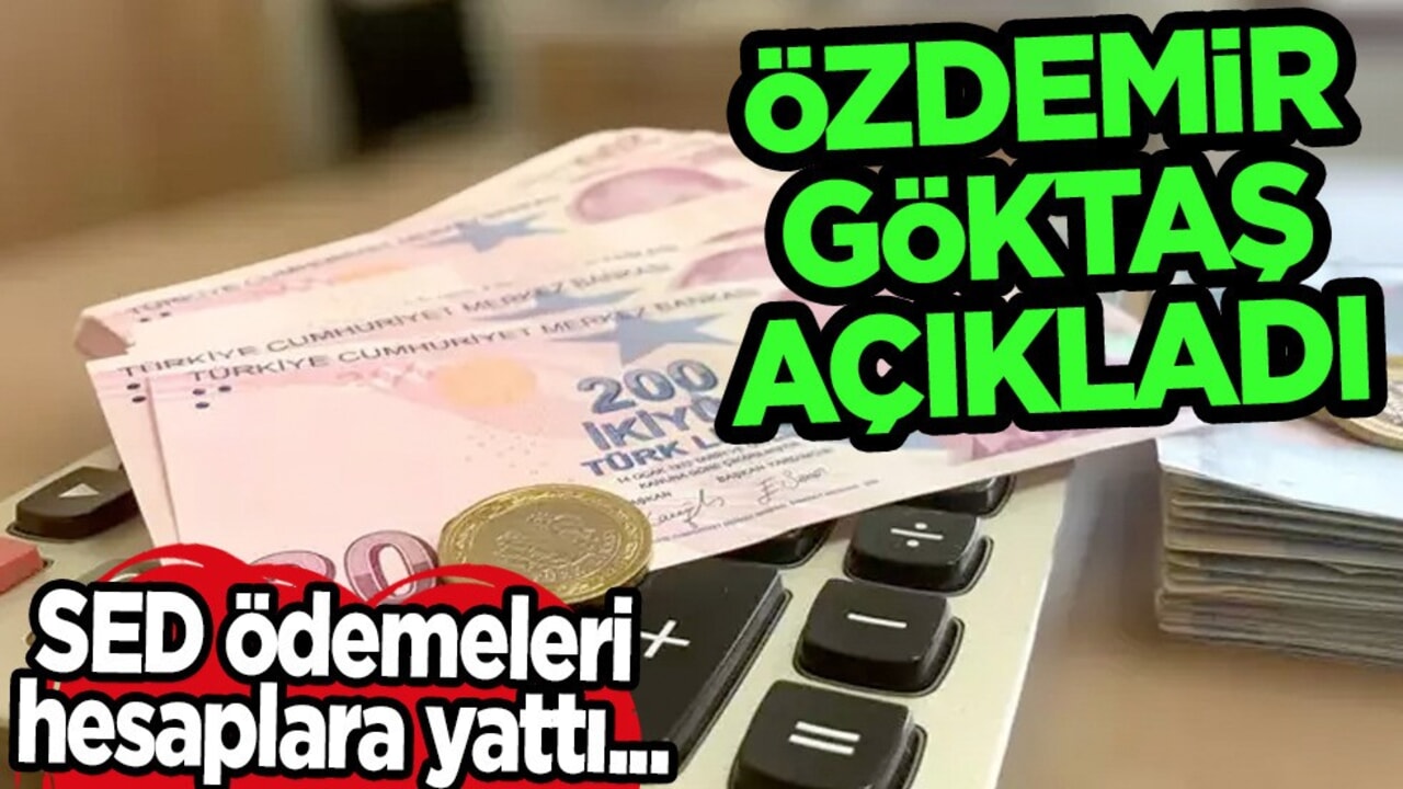 SED Yardımı yattı mı? Bakan Mahinur Özdemir Göktaş açıkladı: Ödemeleri hesaplara yattı! 