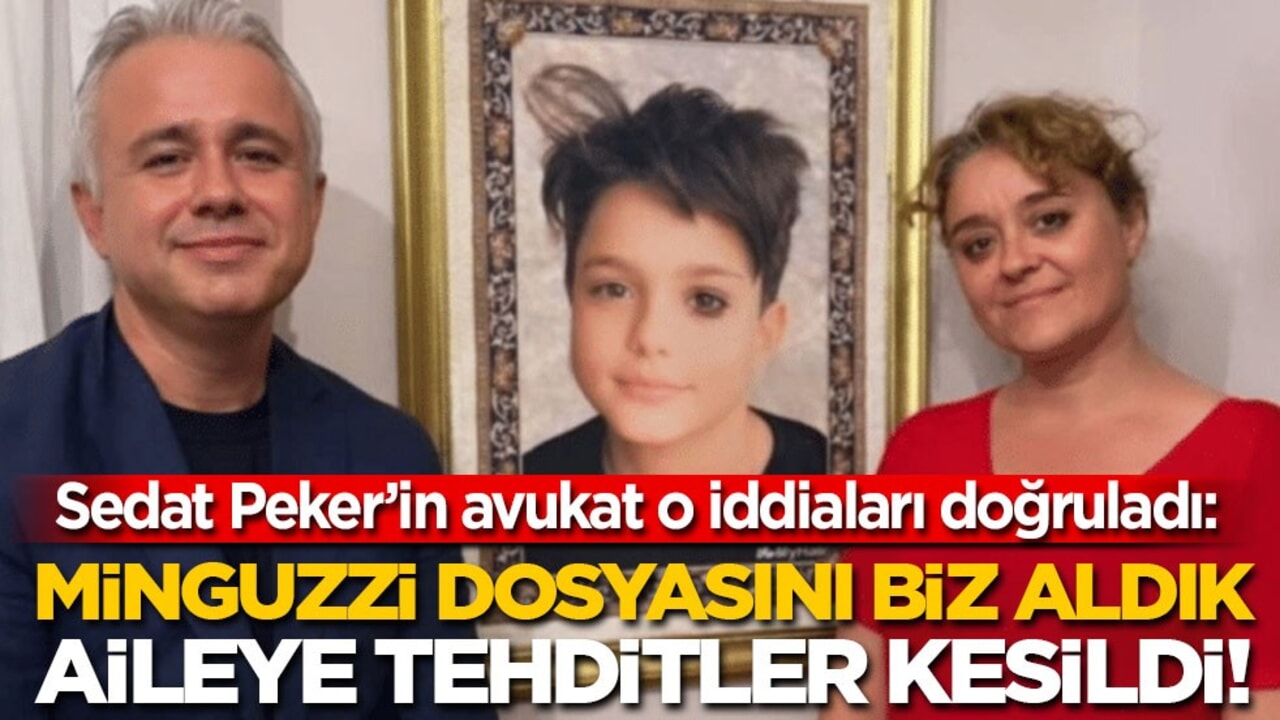 Sedat Peker’in avukatı o iddiaları doğruladı: Minguzzi dosyasını biz aldık aileye tehditler kesildi!