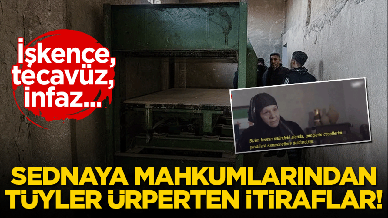 Sednaya mahkumlarından tüyler ürperten itiraflar! İşkence, tecavüz, infaz...