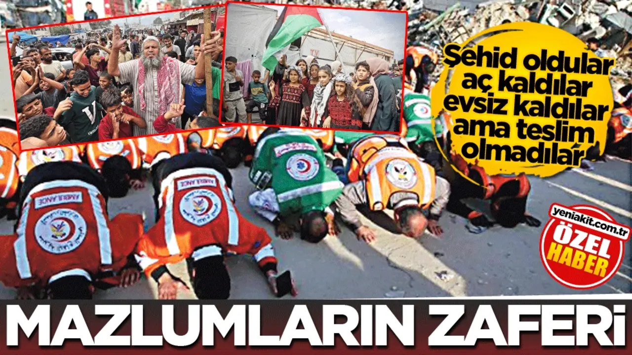 Şehid oldular aç kaldılar evsiz kaldılar ama teslim olmadılar! Mazlumların zaferi