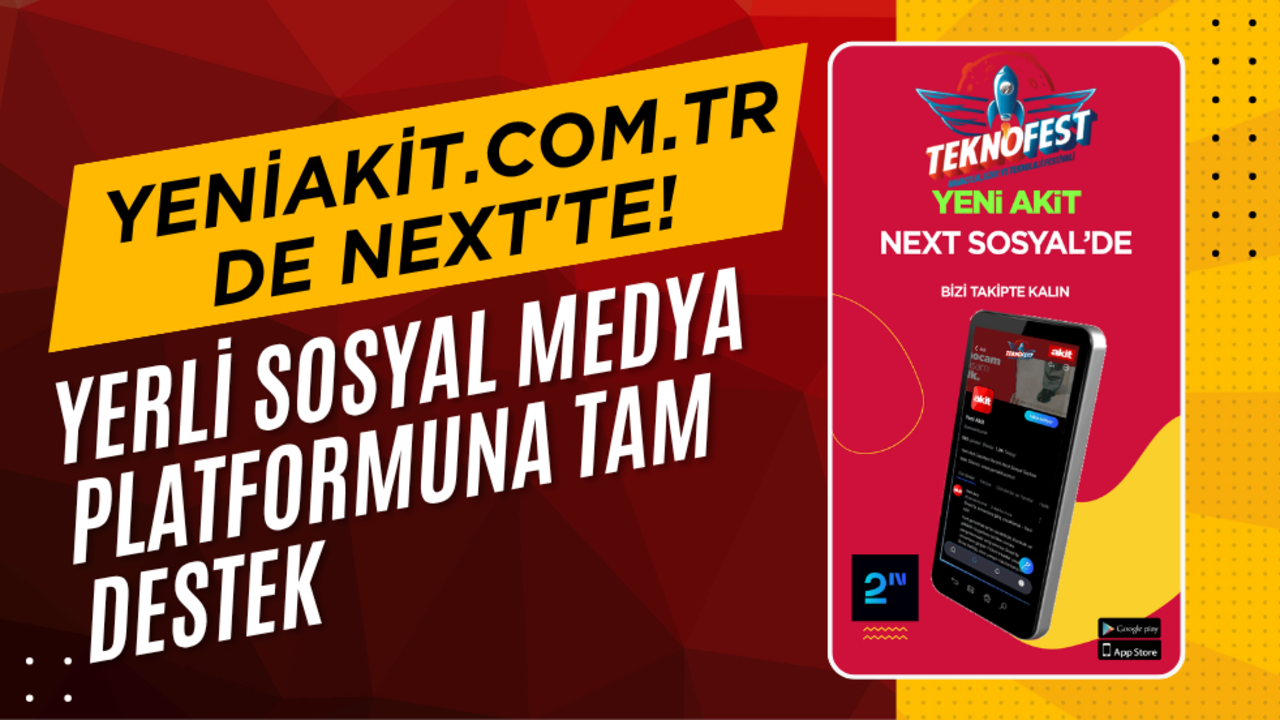 Selçuk Bayraktar öncülüğünde geliştirilen yerli sosyal medya platformu Next Sosyal yayında! Biz de NeXT'teyiz