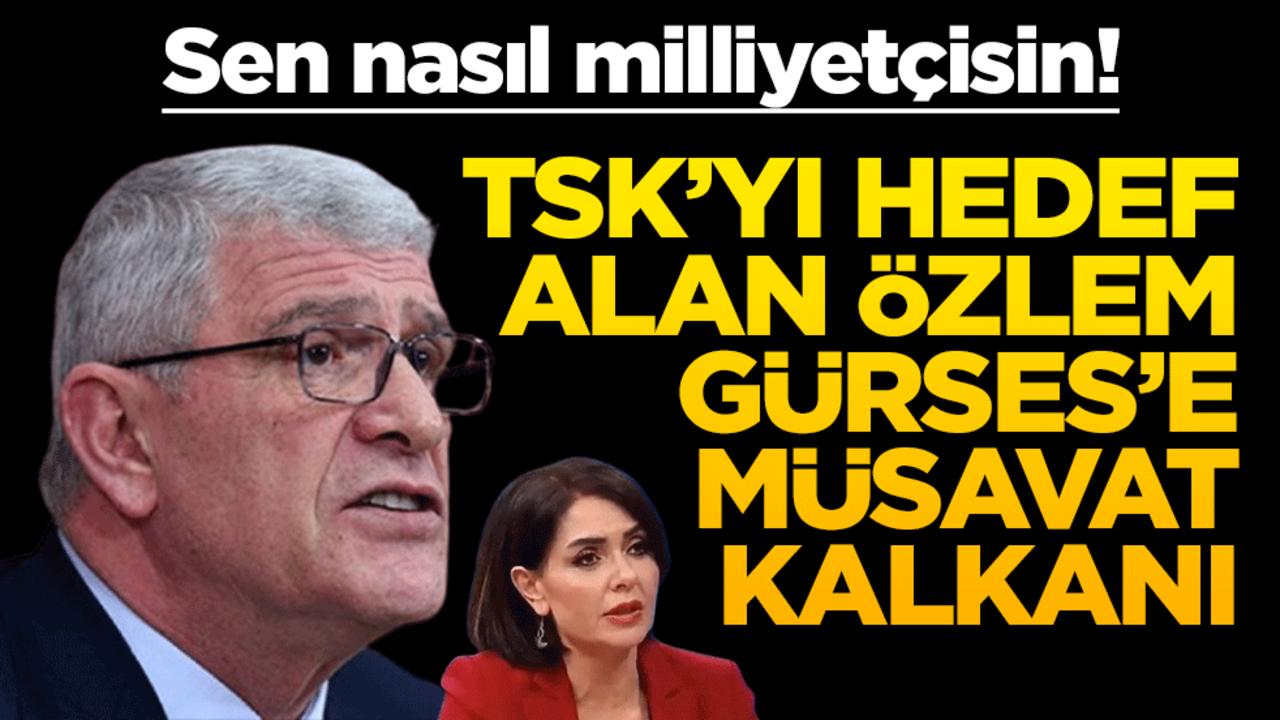Sen nasıl milliyetçisin! TSK’yı hedef alan Özlem Gürses’e Müsavat kalkanı
